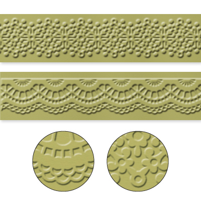 Delicate Designs Textured Impressions Embossing Folders